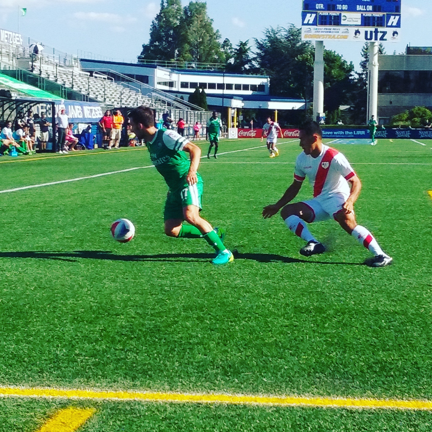 NY Cosmos vs.OKC/ credit by #nbamak