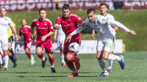 NASL match between the Ottawa Fury FC and New York Cosmos FC at TD Place Stadium in Ottawa, ON. Canada on Oct. 9, 2016. PHOTO: Steve Kingsman/Freestyle Photography