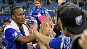 Drogba-MIFC lead victory his club in Semifinals vs.Toronto FC/getty image