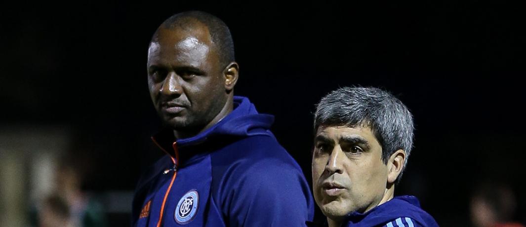 vieira sidelines