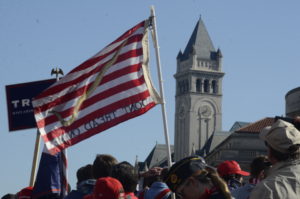 Trump supporters are gathered in Washington DC