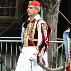 Greek parade soldier 