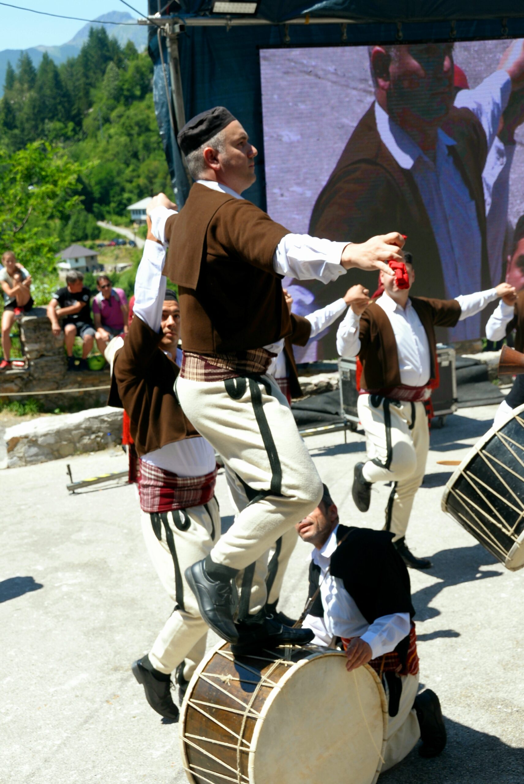 Traditional dance at Galičnik Wedding 2023