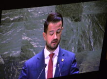 President of Montenegro Jakov Milatovic at UNGA 78, NYC, September 21, 2023. Foto credit Ita -Balkanpress