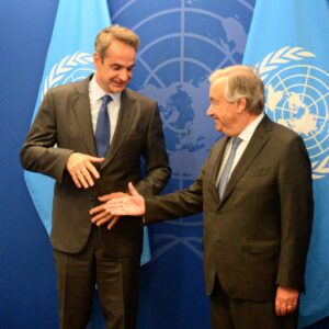 Kyriakos Mitsotakis Prime Minister of the Hellenic Republic UNGA 78th Session. Foto credit balkanpress