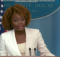 Press Secretary Karine Jean-Pierre in the White House Briefing Room