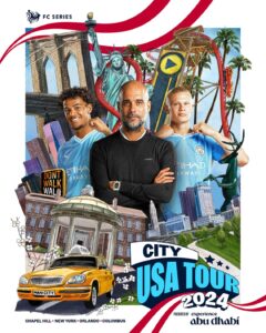 MANCHESTER CITY RETURN TO USA FOR 2024/25 PRE-SEASON TOUR