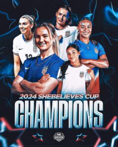 USWNT she believe cup
