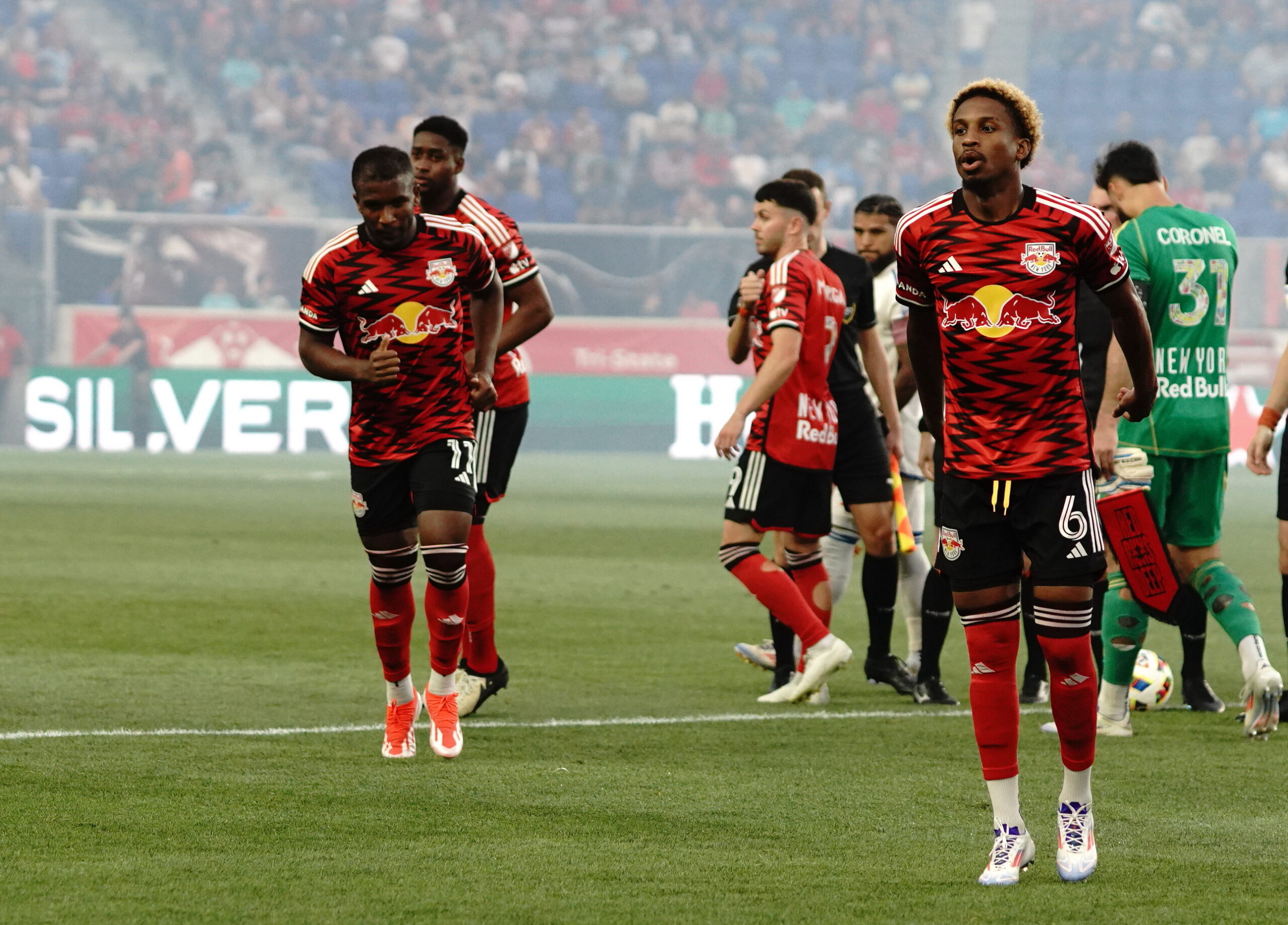 Red Bulls Saturday night’s 3-1 victory over FC Cincinnati. Foto credit Melinda Moraless for BalkanPress