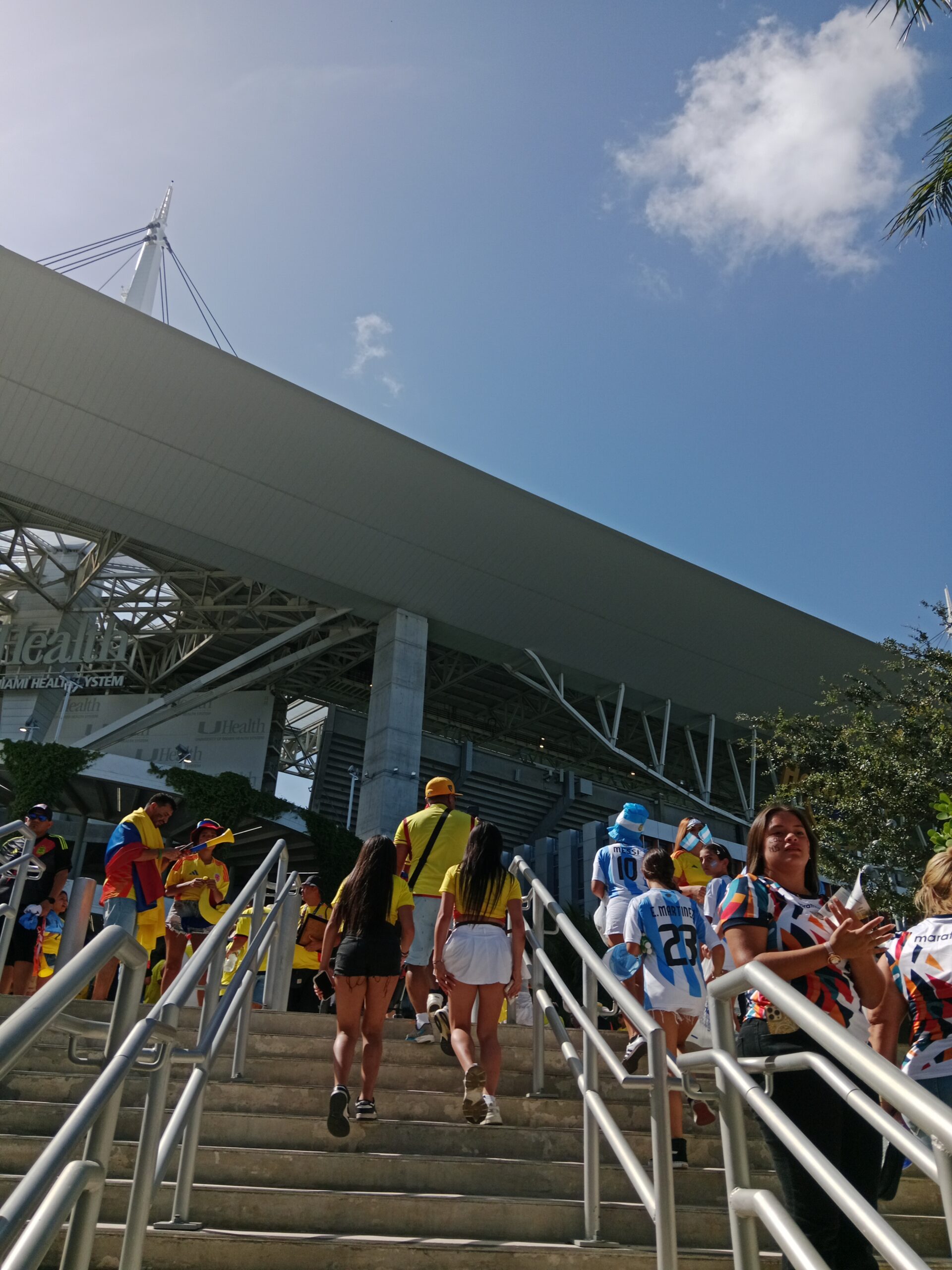 Copa America fans invasion.foto credit Ita/BalkanPress 