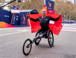 Man in wheelchair