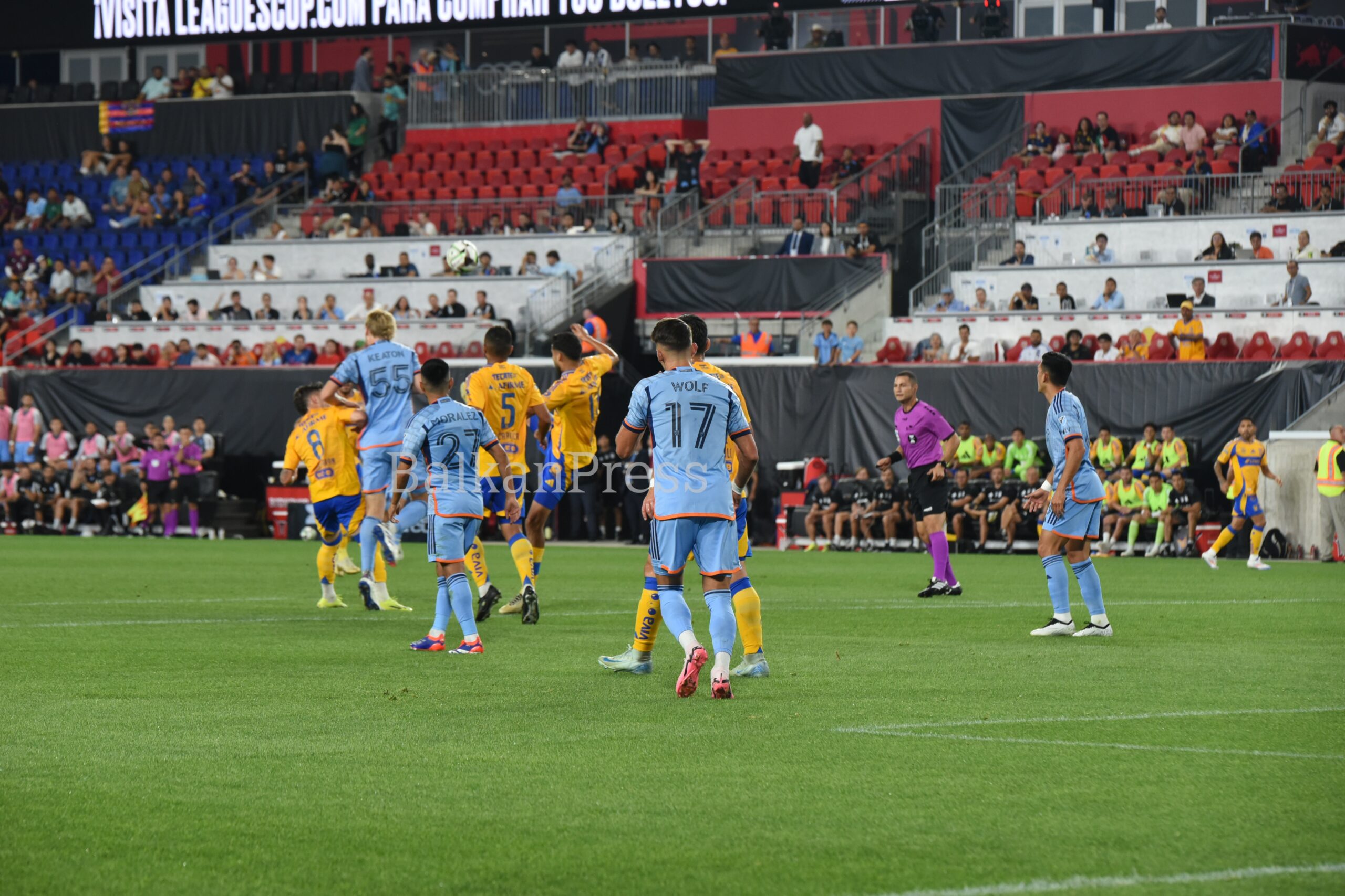 Tigres UANL 1 - 2 New York City FC. Credit foto Ita/BalkanPress 