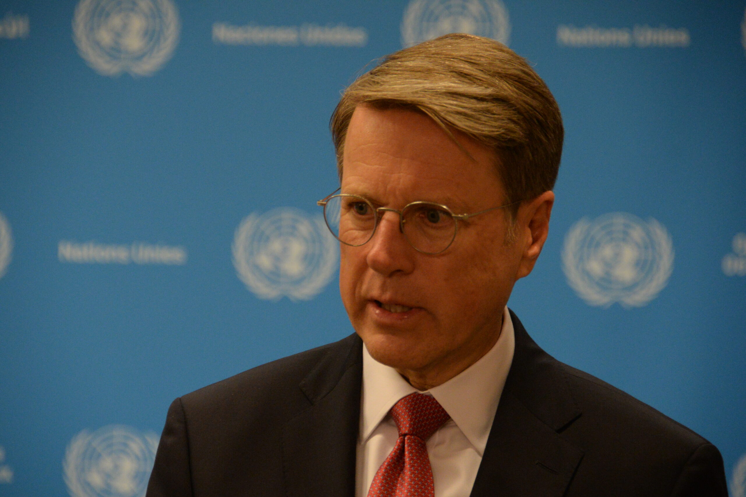 Ambassador Samuel Žbogar, Permanent Representative of Slovenia to the UN.Foto credit Ita/BalkanPress 