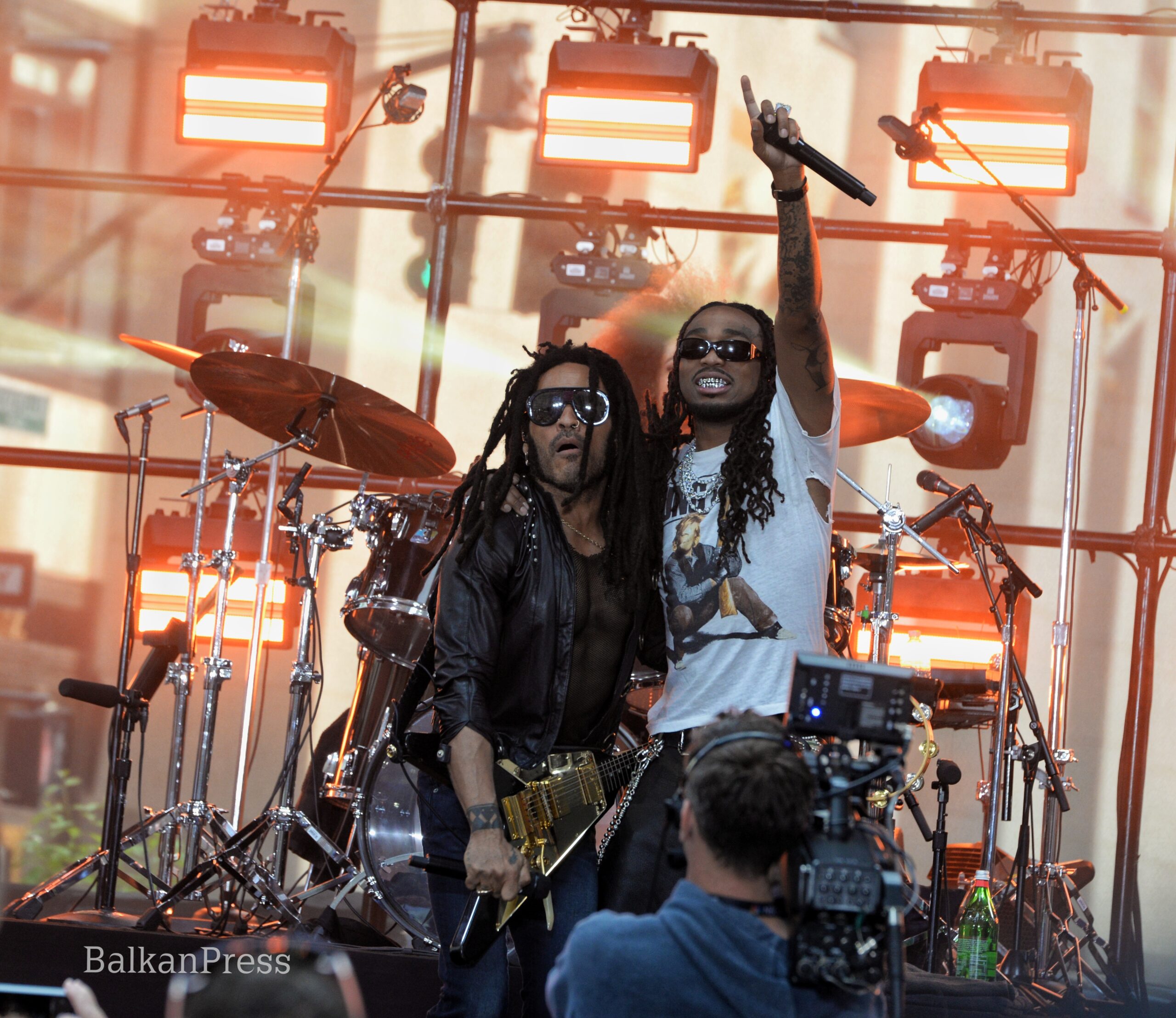 Lenny Kravitz performed LIVE in Citi Concert Series on TODAY Show. Foto credit BalkanPress 