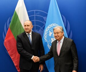 The head of state leads the Bulgarian delegation and represents country within the 79th session of the UN General Assembly. Foto credit BalkanPress