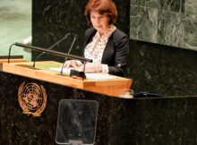 Gordana Siljanovska-Davkova at the UNGA-79