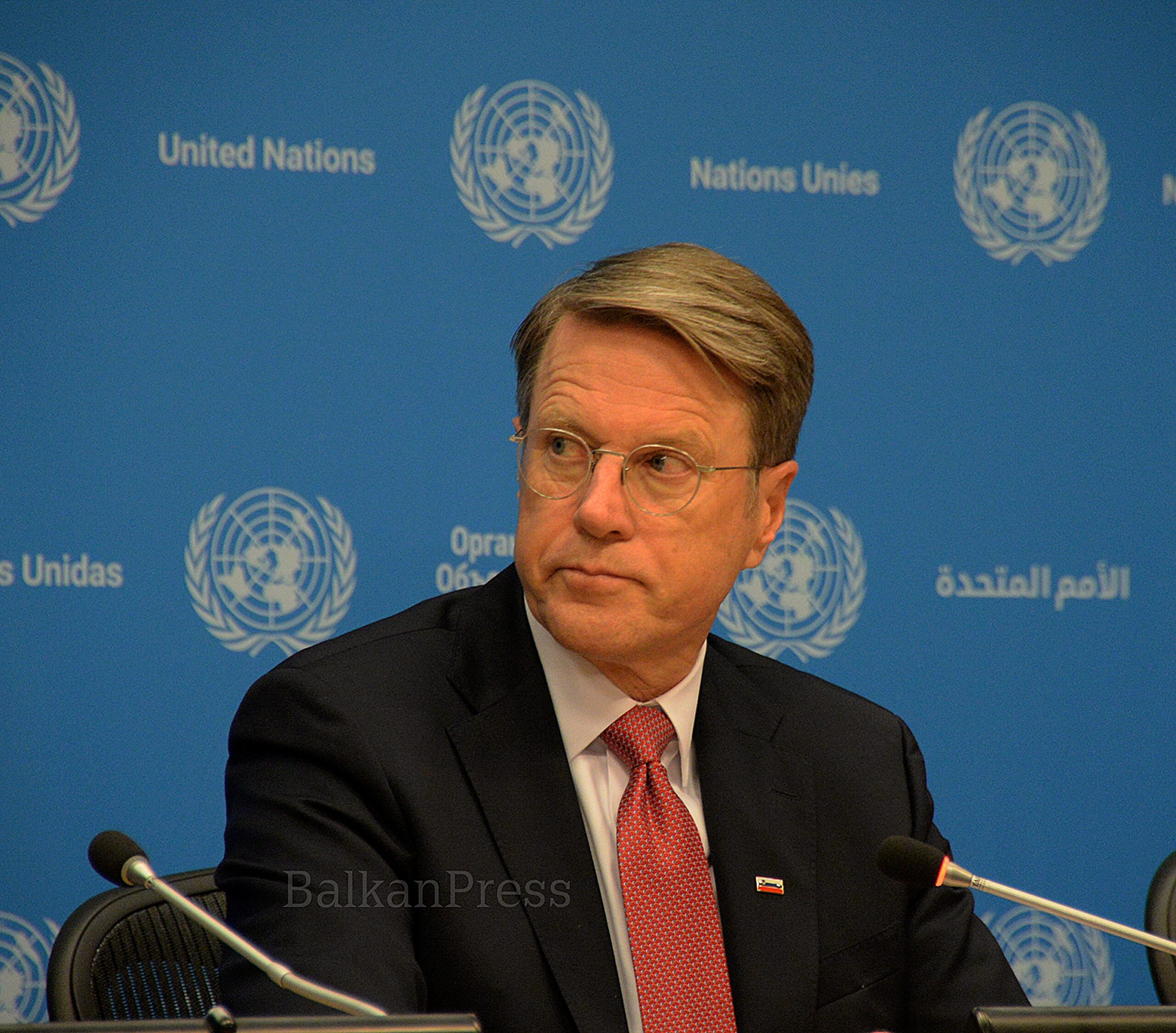 Ambassador Samuel Žbogar, Permanent Representative of Slovenia to the UN.foto credit BalkanPress 