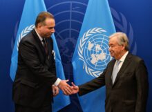 H.E. Mr. Filip Ivanović at the UNGA 79, Sept 28, 2024. | Foto credit: Ita/BalkanPress