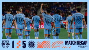 New York City FC traveled across the river for the Hudson River Derby on Saturday night.