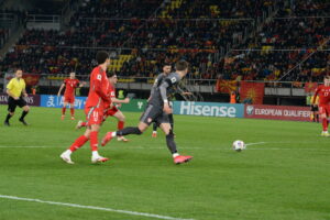 World cup Qualifying Macedonia vs Wales at Tose Proeski Arena Skopje, Macedonia. Foto credit Ita for BalkanPress