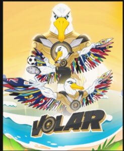 Vollar mascot Concacaf