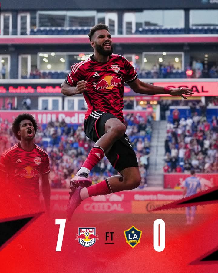Rbny victory over LA Galaxy