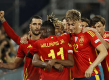 Portugal vs Spain won National League Title