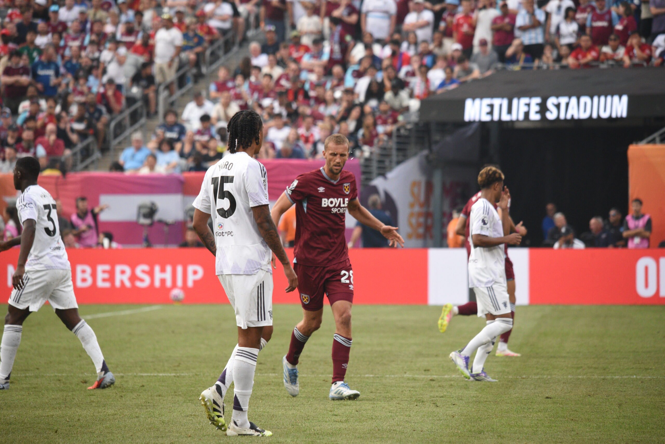 Premier League Summer Series 2025, Man United beat West Ham United. Foto Credit Ita/BalkanPress