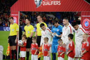 WALES vs North Macedonia UEFA WQ. Photo by Ita/BalkanPress