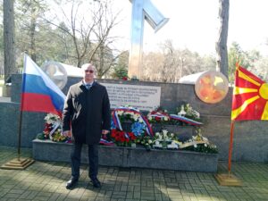 Chargé d’Affaires ad interim of the Russian Ambassador, Vladimir Dyakov, on the occasion of the Day of Russian Diplomacy. Foto credit Ita/BalkanPress 