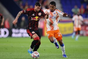 Red Bull New York 4 against FC Cincinnati 2 at home. April 04, 2026. Photo credit Ariel Fox| BalkanPress