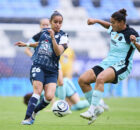Gotham FC fell 3-0 to CF Pachuca in the 2025-26 Concacaf W Champions Cup. Editorial photo by the Club