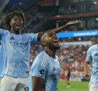 8 Perea scored goal for NYCFC vs RBNY making 1-1 draw. Foto credit Ita© BalkanPress