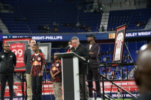 Red Bulls introduced BWP in the Legends Row. Photo credit Ita BalkanPress 