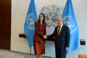 The Secretary General with H.E. Mr. Johann Wadephul, Federal Minister for Foreign Affairs, Federal Republic of Germany. Foto credit Ita/BalkanPress