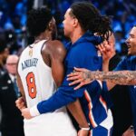 New York Knicks lead the San Antonio Spurs 3-1