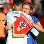 Ronaldo and Luka Modric