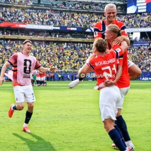 Haaland Historical World Cup celebration. Foto credit Ita© BalkanPress